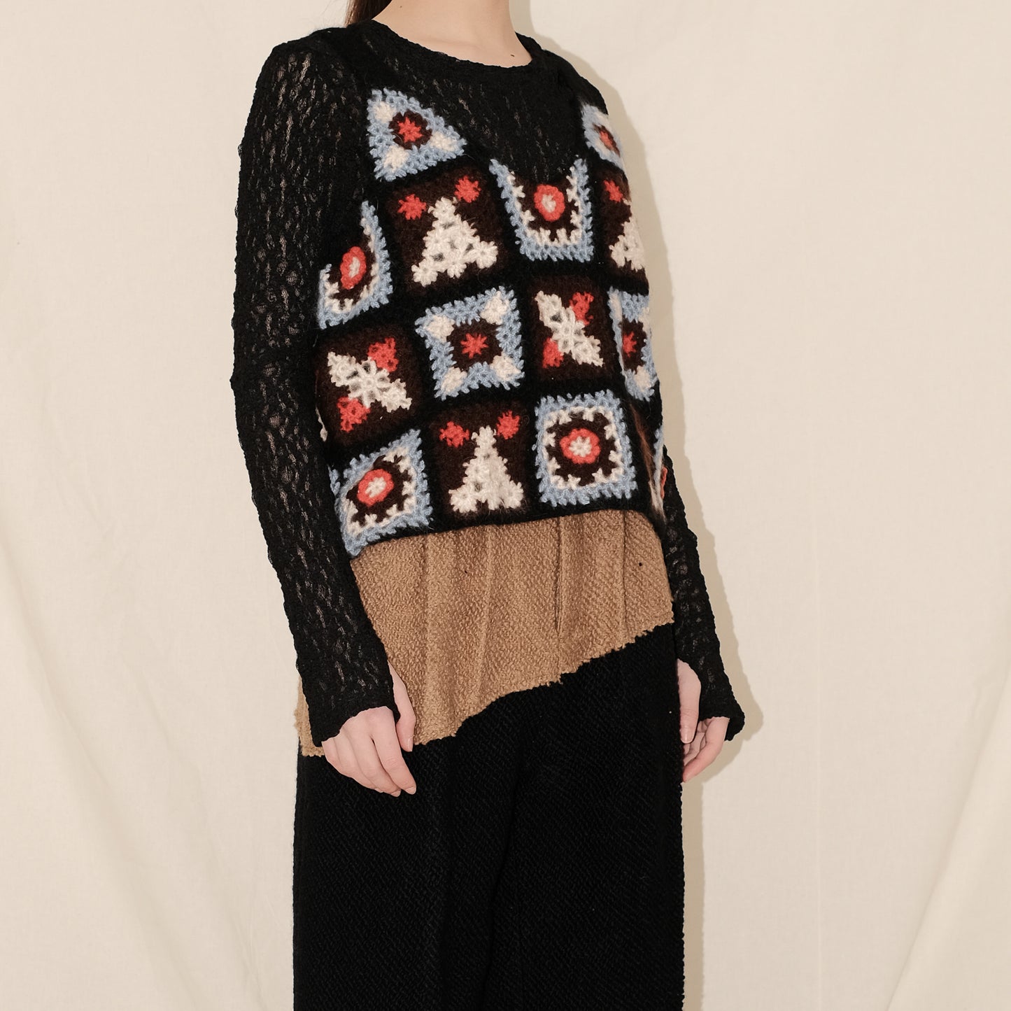 Mohair Hand Crochet Tank Top