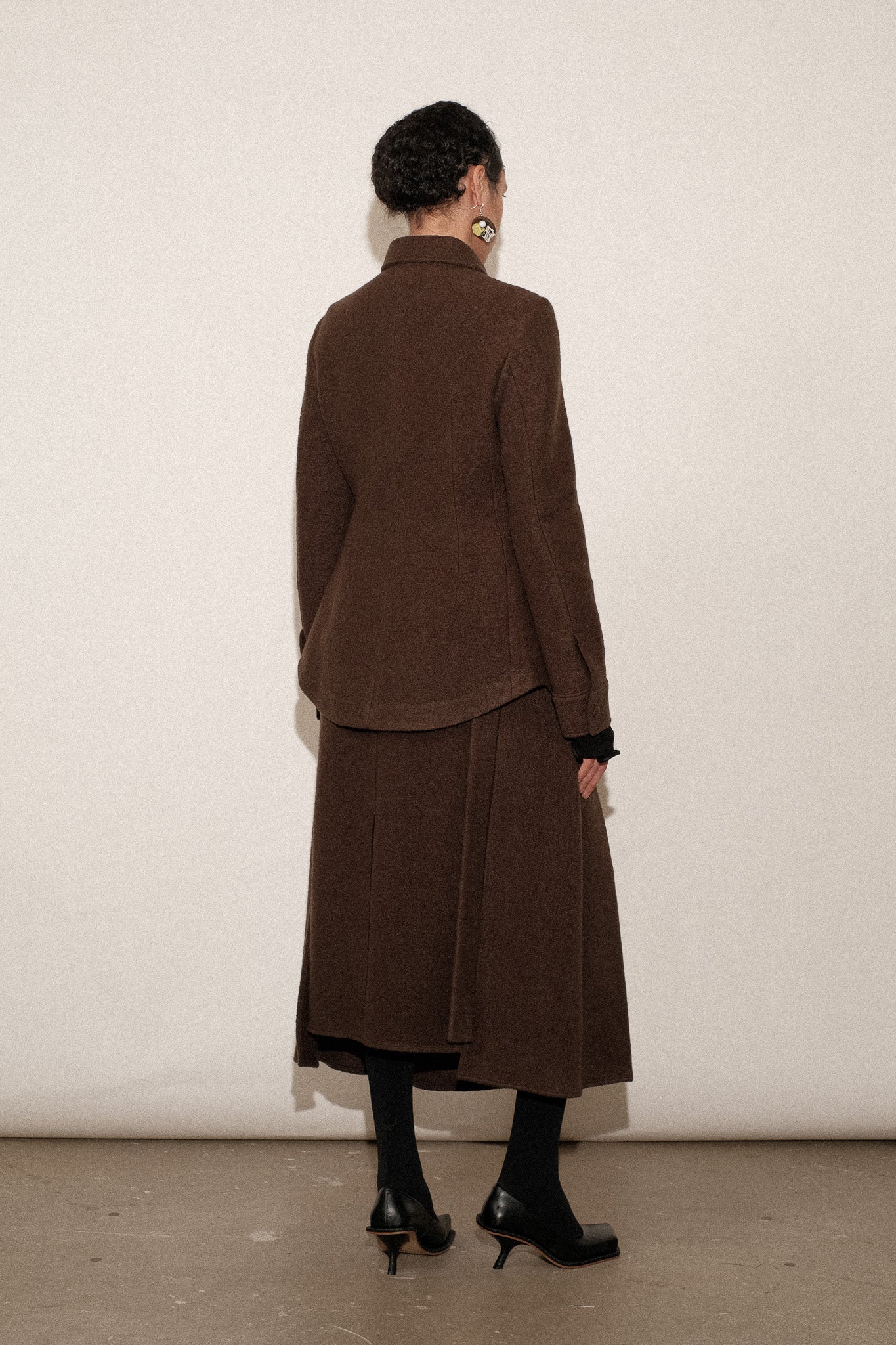 ZIMO Virgin Wool Tailored Shirt Jacket