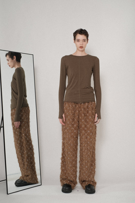 Tencel Wool Jersey Casual Top