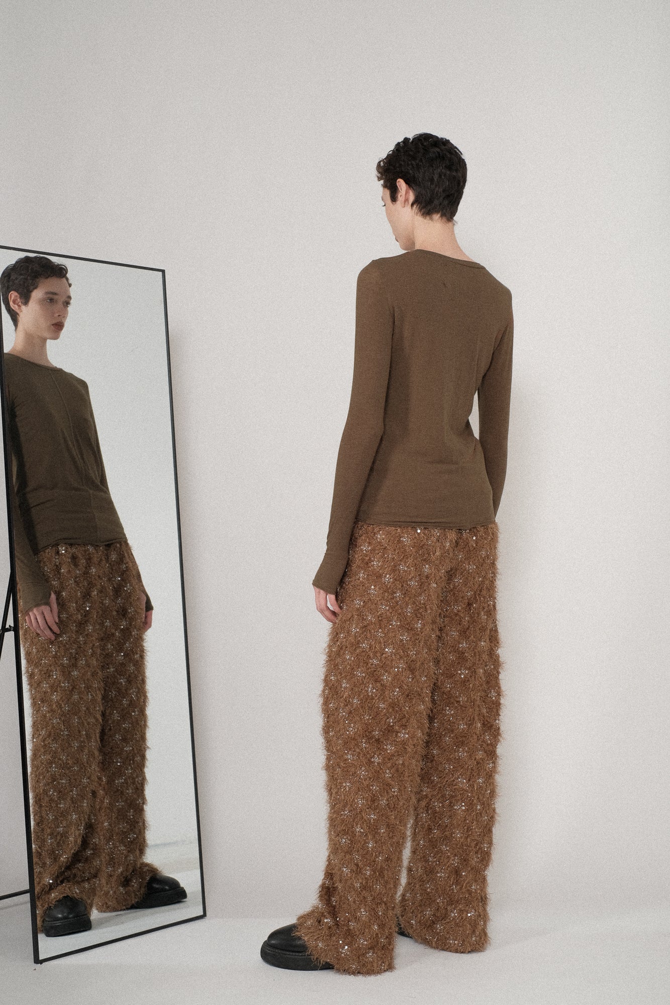 Tencel Wool Jersey Casual Top